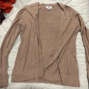 Old Navy Lightweight Open-Front Cardigan - Taupe